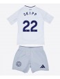 Leicester City Oliver Skipp #22 Ausweichtrikot für Kinder 2024-25 Kurzarm (+ Kurze Hosen)